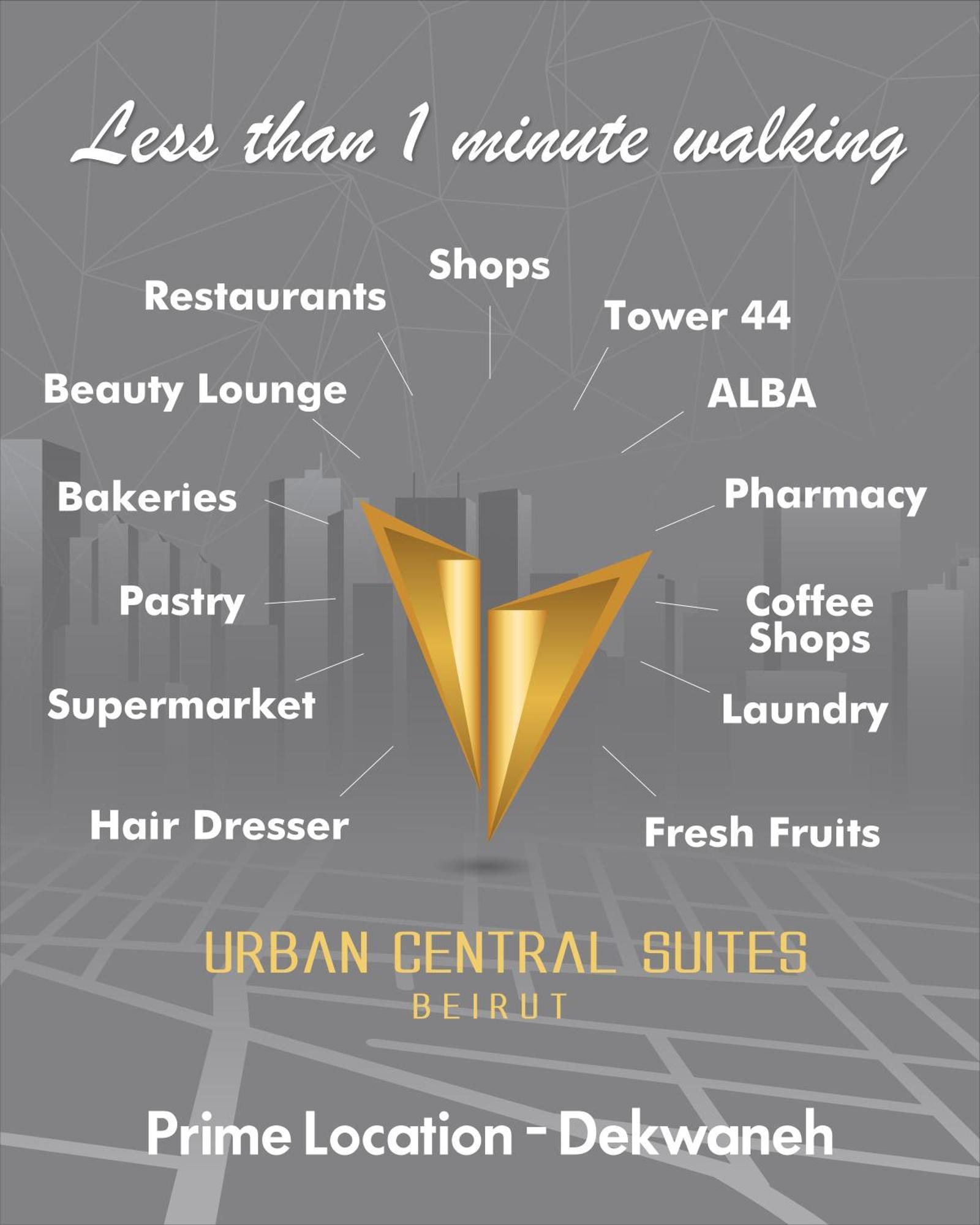 Urban Central Suites - Beirut Exterior foto
